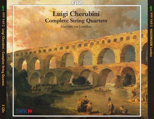Acheter Luigi Cherubini, Hausmusik London - Complete String Quartets État correct - 12,45 € Luigi Cherubini, Hausmusik London - Complete String Quartets État correct - reconditionné disponible sur Label Emmaüs